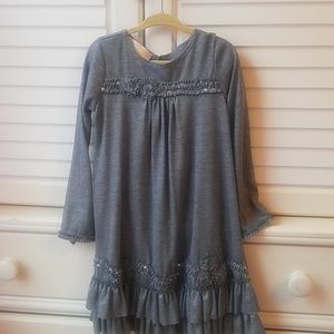 Gray girls dress